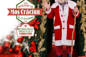 Întâlniri cu Moş Crăciun, la Shopping City Suceava