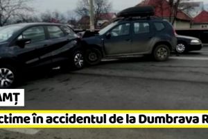 NEAMȚ: Două victime în accidentul de la Dumbrava Roşie (FOTO)