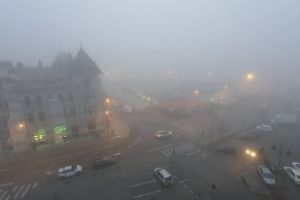 FOTO Ceaţă densă la Sibiu – Atenţie cum circulaţi