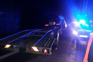 FOTO Accident pe Valea Oltului – Două persoane rănite