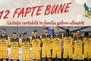 CSU Sibiu pune la licitaţie maiourile de joc purtate în FIBA Europe Cup – Sprijină 12 cauze caritabile
