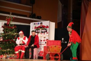 Magicianul Lorenzo Cristian a făcut „Să apară Moşul”, la Timişoara!