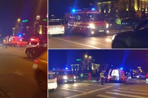UPDATE FOTO VIDEO| Accident GRAV în Alba Iulia : Pieton acroşat pe trecere, în zona BRD
