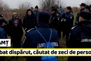 NEAMȚ: Zeci de persoane au căutat toată noaptea un bărbat dat dispărut