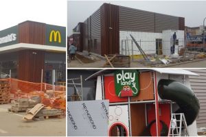 FOTO, VIDEO ȘTIREA TA| În 21 decembrie, de “Craciunu’ din 21”, s-ar putea să fie gata de inaugurare primul restaurant McDonald’s din Alba Iulia