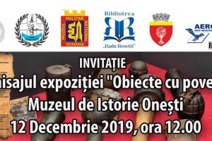 A doua expoziţie cu artefacte din Primul Război Mondial, la Oneşti