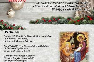 Festival de colinde la Biserica Greco-Catolică ”Buna Vestire” Bistriţa