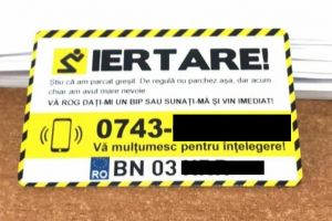 Scuze şi iertare la vedere. Metoda prin care şoferii care au parcat aiurea pot scăpa de furia celorlalţi