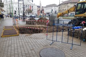 USR Arad: „Lucrările din oraş sunt şantiere electorale”