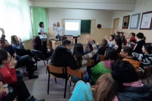 Lecţie despre sănătate la SPS Codlea