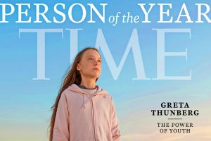 La 16 ani, activista Greta Thunberg a fost desemnată „Omul anului” de revista Time