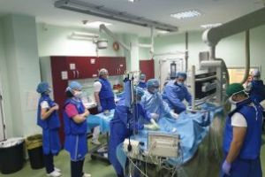 A treia procedura EVAR finalizata cu succes la Spitalul Judetean Baia Mare