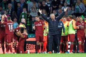 CFR Cluj scrie ISTORIE pe Stadionul „Dr. Constantin Rădulescu” şi învinge pe Celtic Glasgow cu 2-0. Campioana României s-a calificat în şaisprezecimile de finală a Europa League