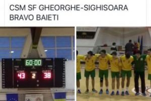Echipa de handbal juniori 2 masculin a CSM Sf. Gheorghe s-a calificat  în Turneul semifinal „Speranţa”
