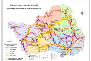 Licitaţie pentru lucrări cadastrale necesare modernizării unor drumuri judeţene