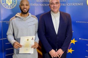 Jucătorul CSM CSU Oradea Kris Richard a devenit cetăţean român şi va putea evolua şi pentru 