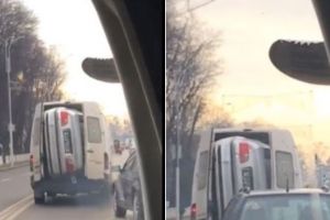 Halucinant! Un şofer şi-a 