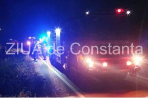 Pompierii ISU Dobrogea au intervenit pe strada Stadionului din Navodari