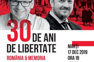„30 de ani de libertate – România şi memoria comunismului”, conferinţă-eveniment, la Centrul Cultural Reduta