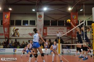 FOTO: Volei Alba Blaj – CSM Lugoj 3-0 | Campioana, victorie fără emoţii în ultima rundă a turului
