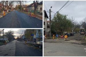Minune: a apărut asfaltul pe str. Dr. Ioan Mureşan, după ani de chin! Protestul inedit al lui Culiţă Chiş