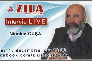 Interviu live:   Despre revolta populara din Constanta din 22-24 decembrie 1989, cu prof. Nicolae Cusa