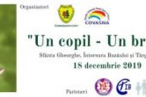Campania „Un copil – Un brăduţ” ajunge şi în judeţul Covasna