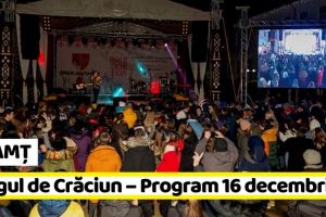 NEAMȚ: Târgul de Crăciun – Programul zilei de luni, 16 decembrie 2019