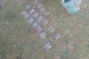 Muniţie activă, din al Doilea Război Mondial, descoperită la limita judeţelor Braşov şi Argeş (Foto)