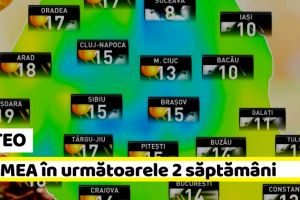 METEO: Cum va fi VREMEA până pe 29 decembrie