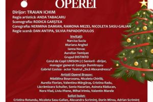 Două zile de spectacole în cadrul ,,Galei de Crăciun a Operei Braşov”
