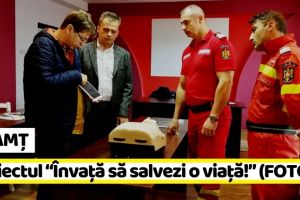 NEAMȚ: Proiect educaţional “Învaţă să salvezi o viaţă!” (FOTO)