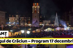 NEAMȚ: Târgul de Crăciun – Programul zilei de marţi, 17 decembrie 2019