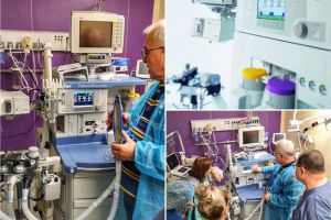 Șase noi aparate de anestezie pentru sălile de operaţie de la SJU Bistriţa