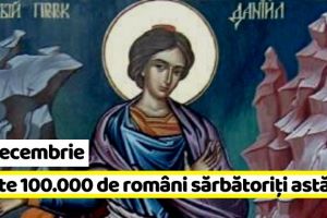 17 decembrie: Peste o sută de mii de români îşi serbează, astăzi, onomastica