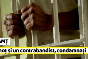 NEAMȚ: Un hoţ şi un contrabandist, condamnaţi şi duşi la închisoare