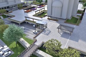 Cum va arăta parcarea subterană „Park and Ride”, de Piaţa Emanuil Gojdu din Oradea. Şoferii care îşi vor lăsa maşinile aici vor circula gratis cu OTL