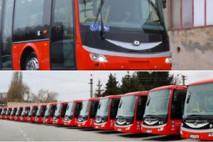 VIDEO| Un oraş dintr-un judeţ vecin cu Alba, devine primul oraş cu transport în comun exclusiv electric, introducând 20 de autobuze electrice, începând de azi