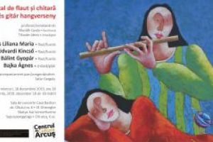 Elevi ai Școlii populare de Arte Sfântu Gheorghe în concert, astăzi, al CC Arcuş