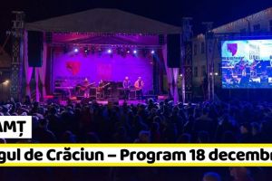 NEAMȚ: Târgul de Crăciun – Programul zilei de miercuri, 18 decembrie 2019