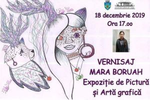 ASTĂZI: Expoziţie de pictură şi artă grafică aparţinând micuţei artiste Mara Boruah, la centrul Cultural Cugir