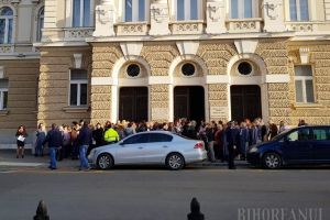 Activitatea parchetelor şi instanţelor din Bihor, blocată de un protest al grefierilor