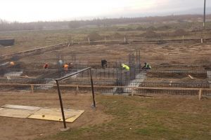 În comuna Cornu Luncii au început lucrările la noua sală de sport din Brăieşti