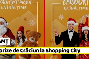 NEAMȚ: Crăciun de poveste la Shopping City Piatra-Neamţ