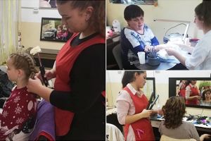 FOTOGALERIE. Mici bucurii pentru fetele bolnave de cancer şi pentru mamele  lor