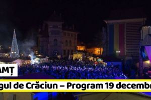 NEAMȚ: Târgul de Crăciun – Programul zilei de joi, 19 decembrie 2019