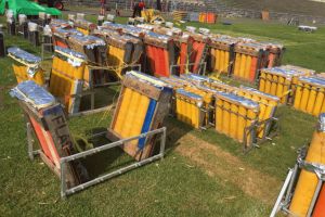 Sute de articole pirotehnice, descoperite de poliţişti în urma unor percheziţii