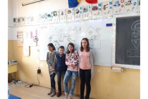 FOTO: Campanie împotriva violenţei domestice, la Școala Gimnazială ”Traian”