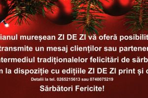 Felicitări de sărbători în cotidianul Zi de Zi