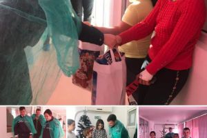 Politistii, trimisii lui Mos Craciun pentru copiii internati la Sectia Pediatrie a Spitalului municipal Medgidia (galerie foto)   